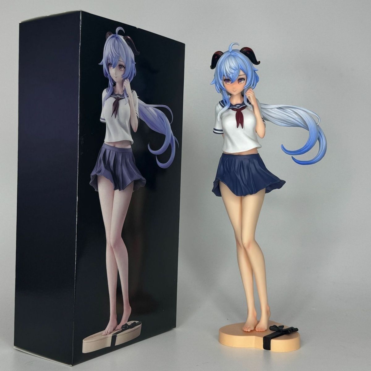Desk Setup With Tv - 25CMJK Confession Ganyu Beautiful Anime Peripheral