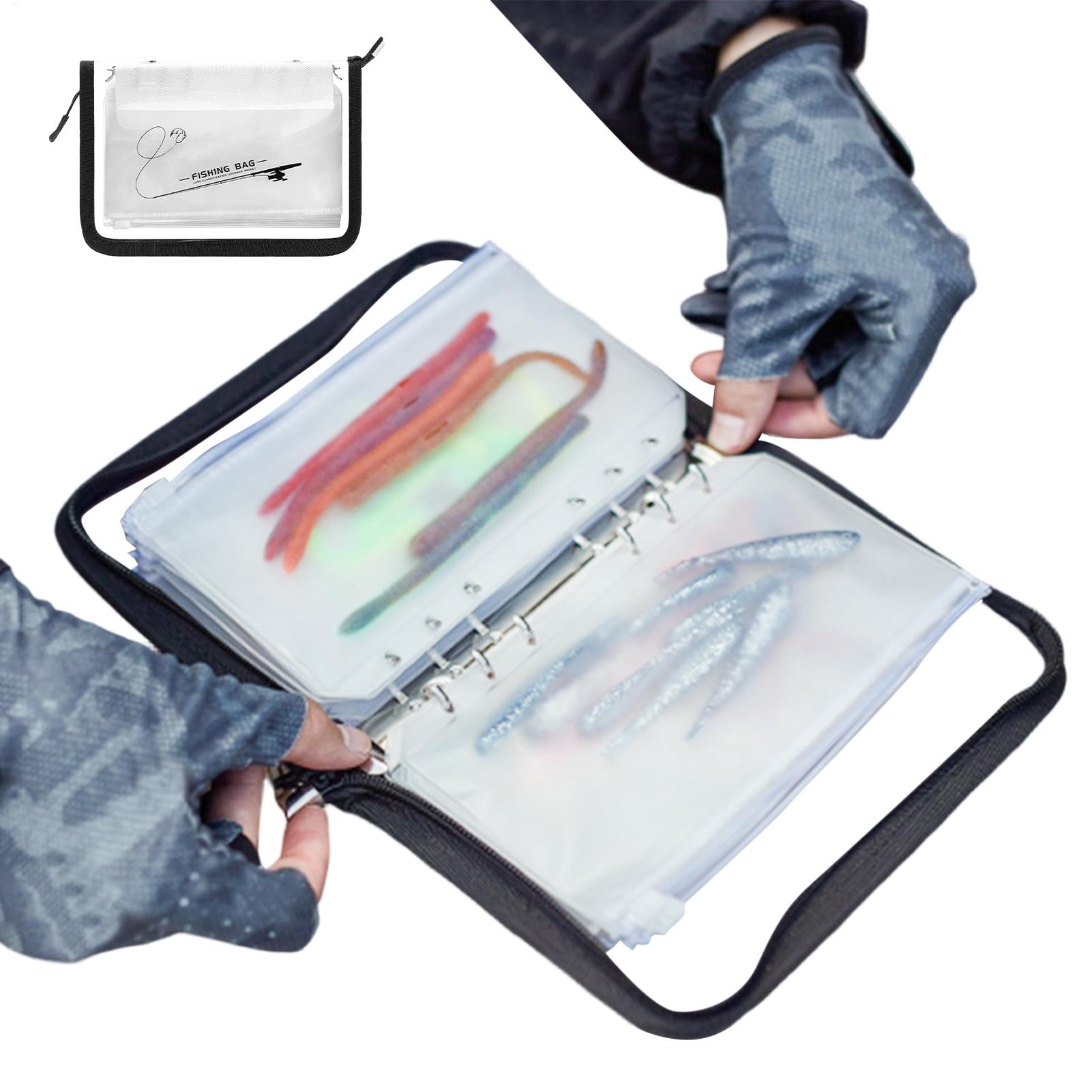 Ring Binder Box - 10 Pages Transparent PVC Lure Bag