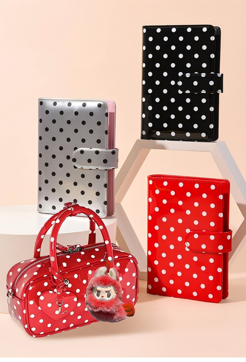 Ring Binder Box - New A6 PU Leather Notebook Binder