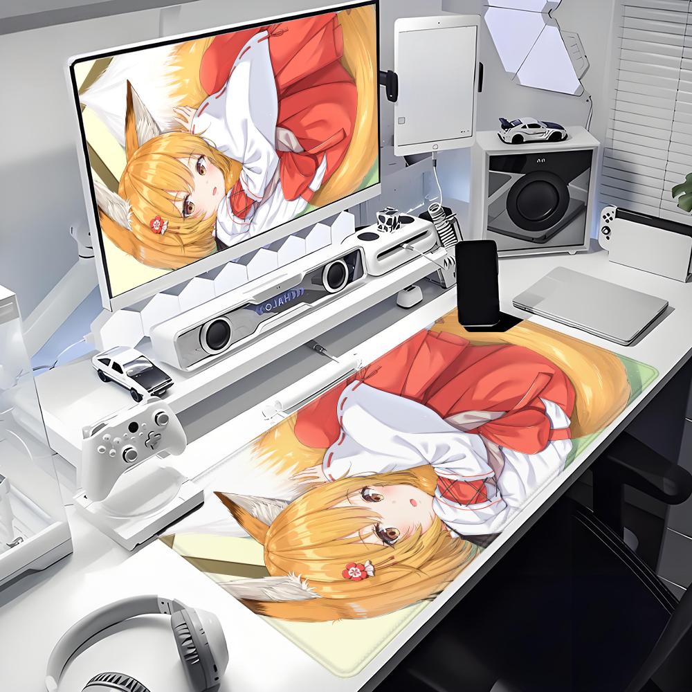 Desk Setup Help - The Helpful Fox Senko-san Mouse Pad