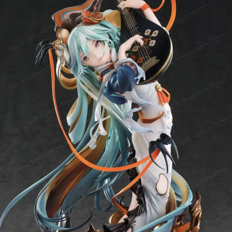 Desk Setup With Tv - 1/8 PVC Long Hair Hatsune House