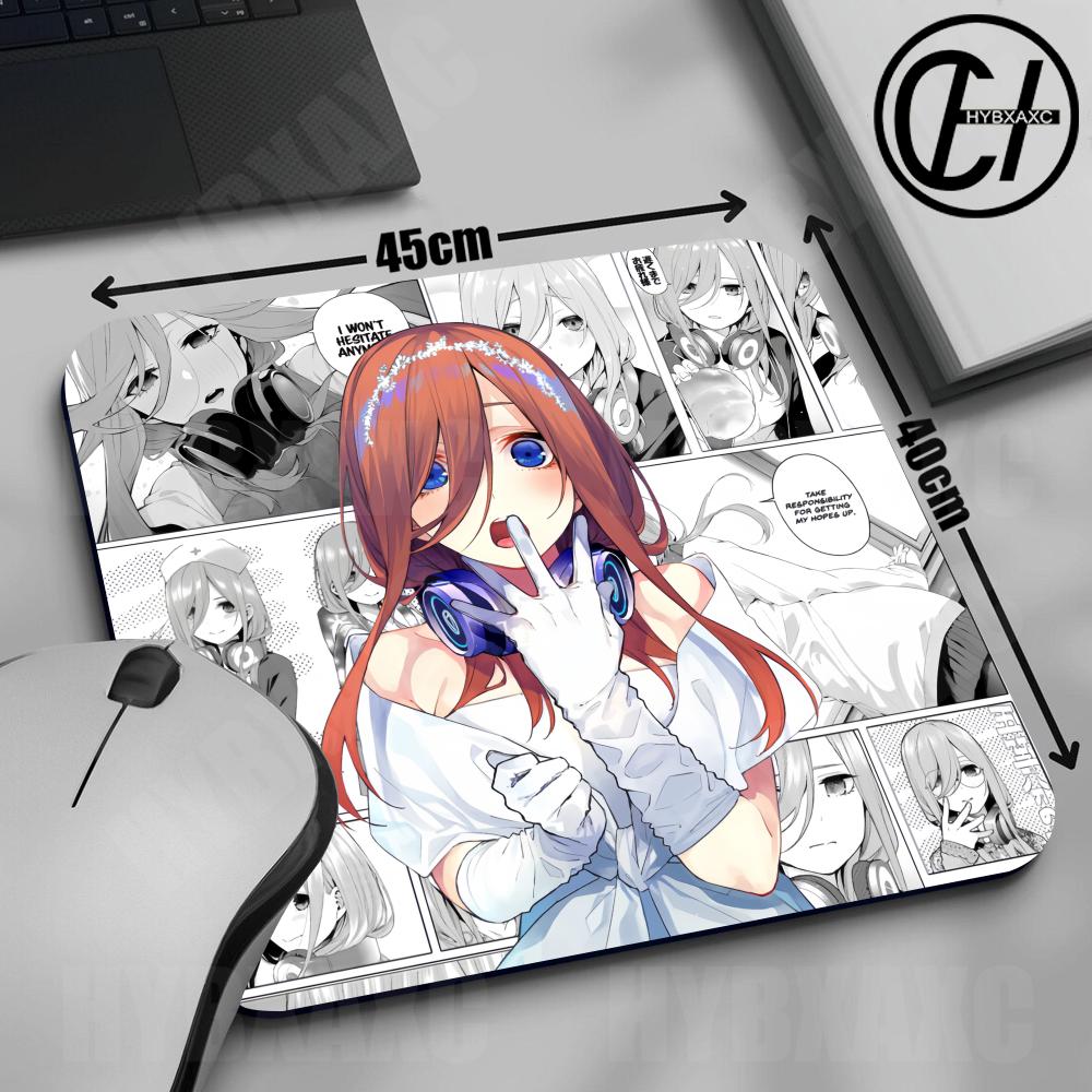 Desk Setup Girl - 1PC Mousepad Miku Nakano Anime Girl