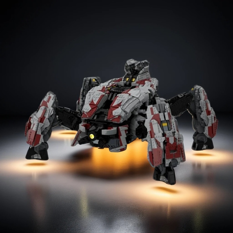 Desk Setup Shelf - 6869pcs MOC Halo Banished Scarab Other