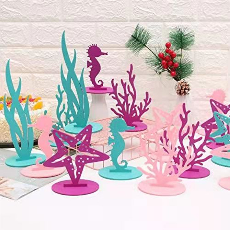 Desk Setup Girl - 2pcs DIY Mermaid Party Little Mermaid
