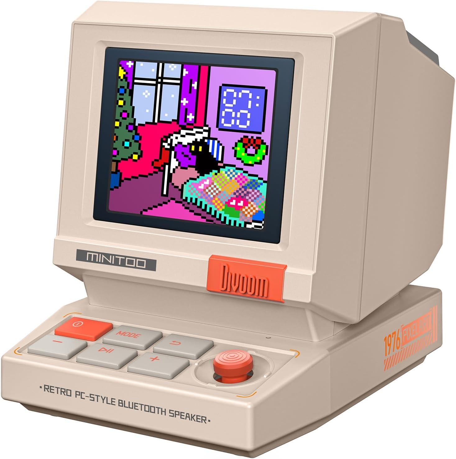 Desk Setup Diy - Retro PC-Style Mini Speaker with Smart