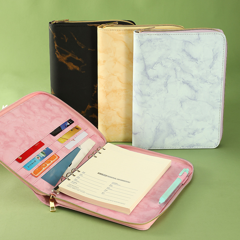 Ring Binder Box - New A5 A6 Glossy Binder 6