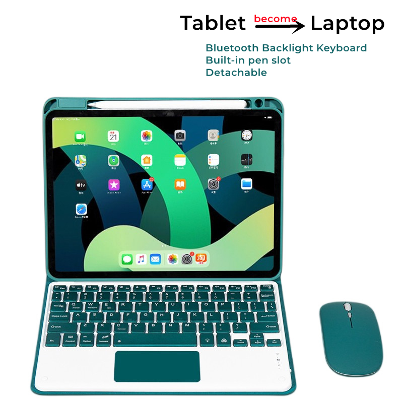 Backlight Keyboard Case Mouse  - Desk Setup Keyboard recension och pris