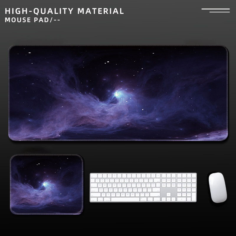 Galaxy Starry Sky Large Mouse  - Desk Setup Keyboard recension och pris