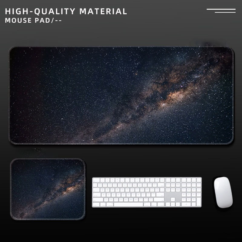 Galaxy Starry Sky Large Mouse  - Desk Setup Keyboard recension och pris