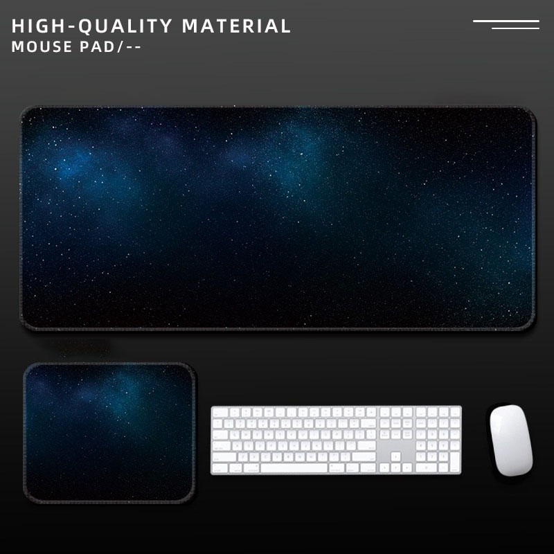 Galaxy Starry Sky Large Mouse  - Desk Setup Keyboard recension och pris