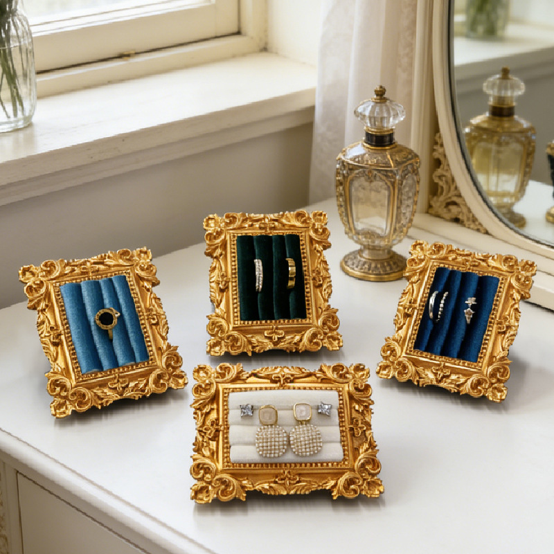 Vintage Picture Frame Ring Dis - Desk Setup Vintage recension och pris