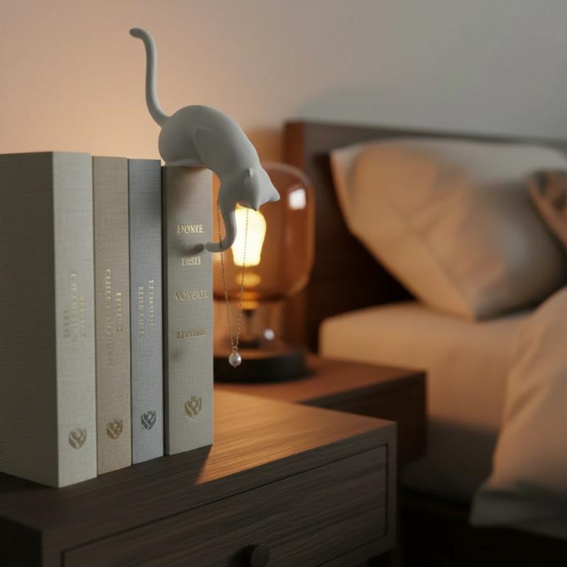 Cat Shelf Hook With Lantern Fi - Desk Setup Shelf recension och pris