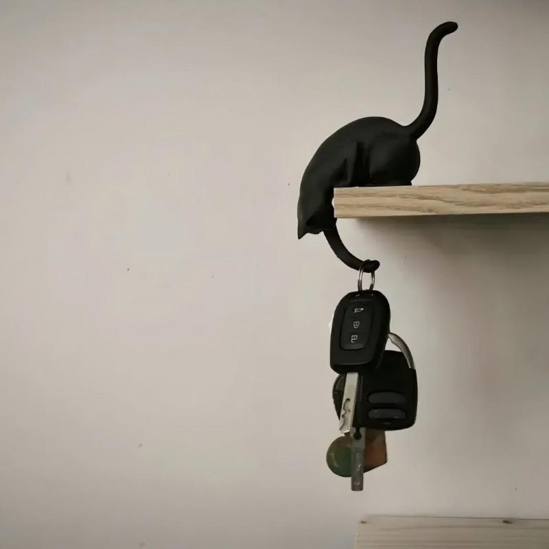 Cat Shelf Hook With Lantern Fi - Desk Setup Shelf recension och pris