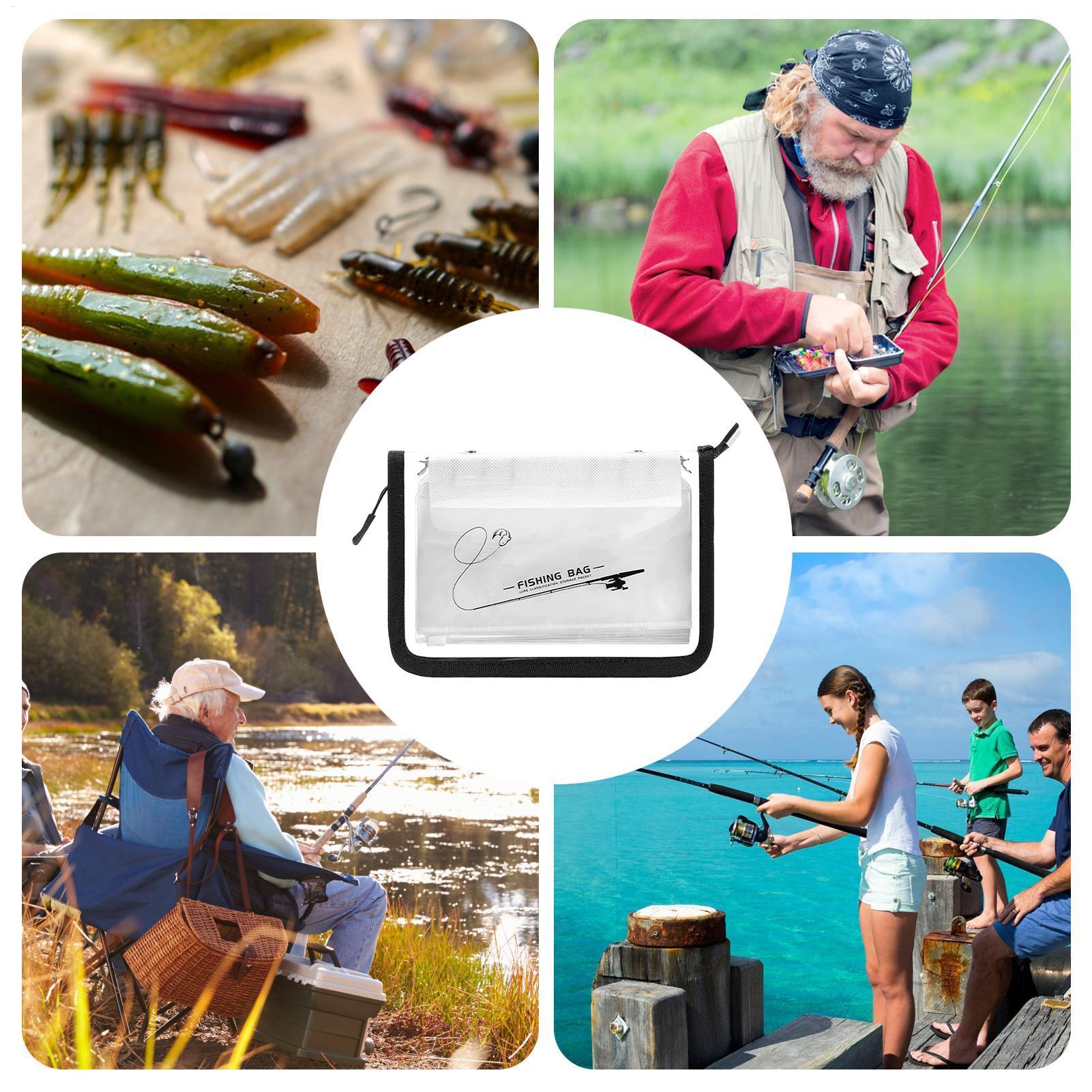 10 Pages Transparent PVC Lure  - Ring Binder Box recension och pris