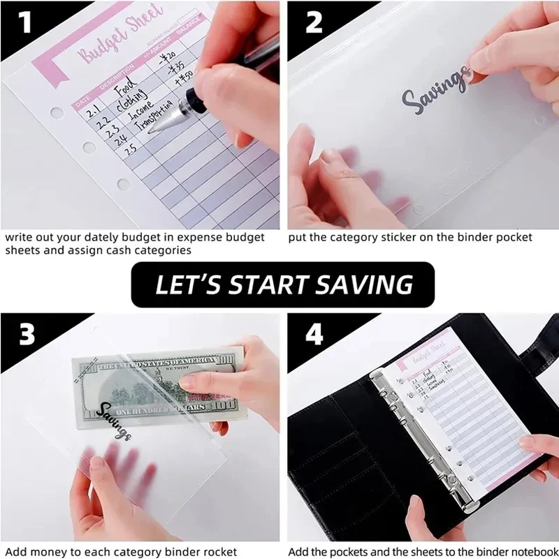 Macaron Color A6 Budget Binder - Ring Binder Box recension och pris