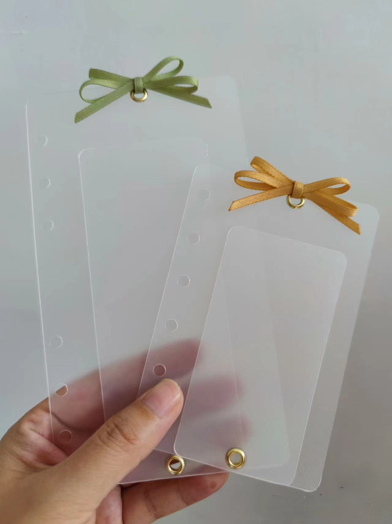 A5s A6 A6Per A7 A8 Clear PVC P - Ring Binder Box recension och pris