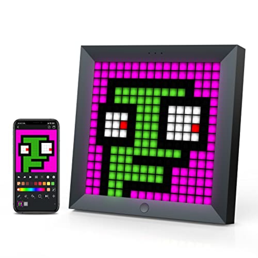 LED Light Pixel Display Panel  - Desk Setup With Tv recension och pris