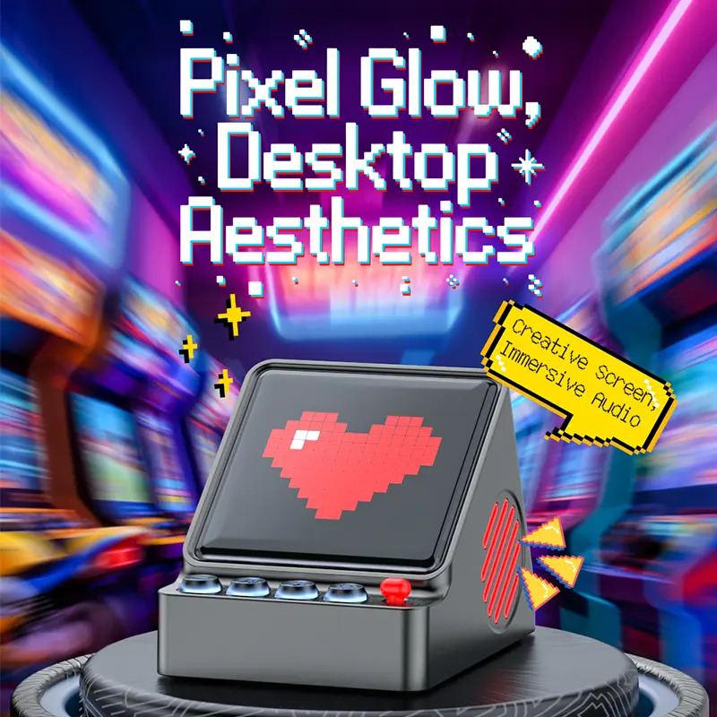 Retro Pixel Art Programmable L - Desk Setup Diy recension och pris