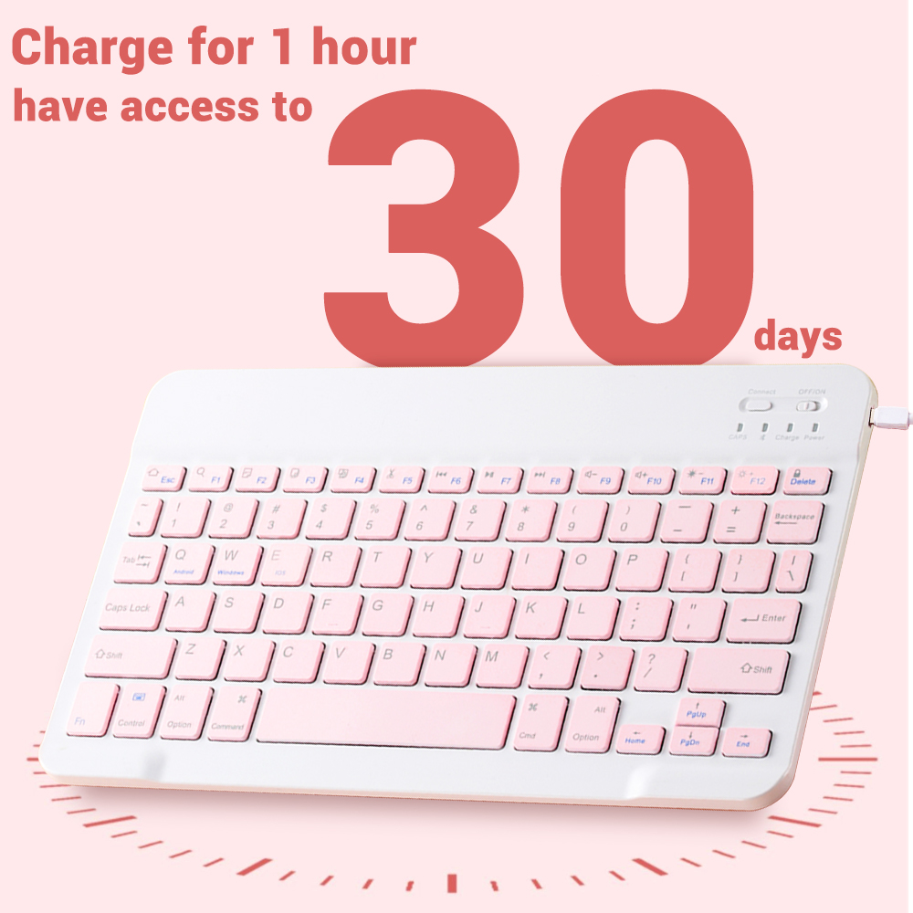 Mini Wireless Keyboard Bluetoo - Desk Setup Keyboard recension och pris