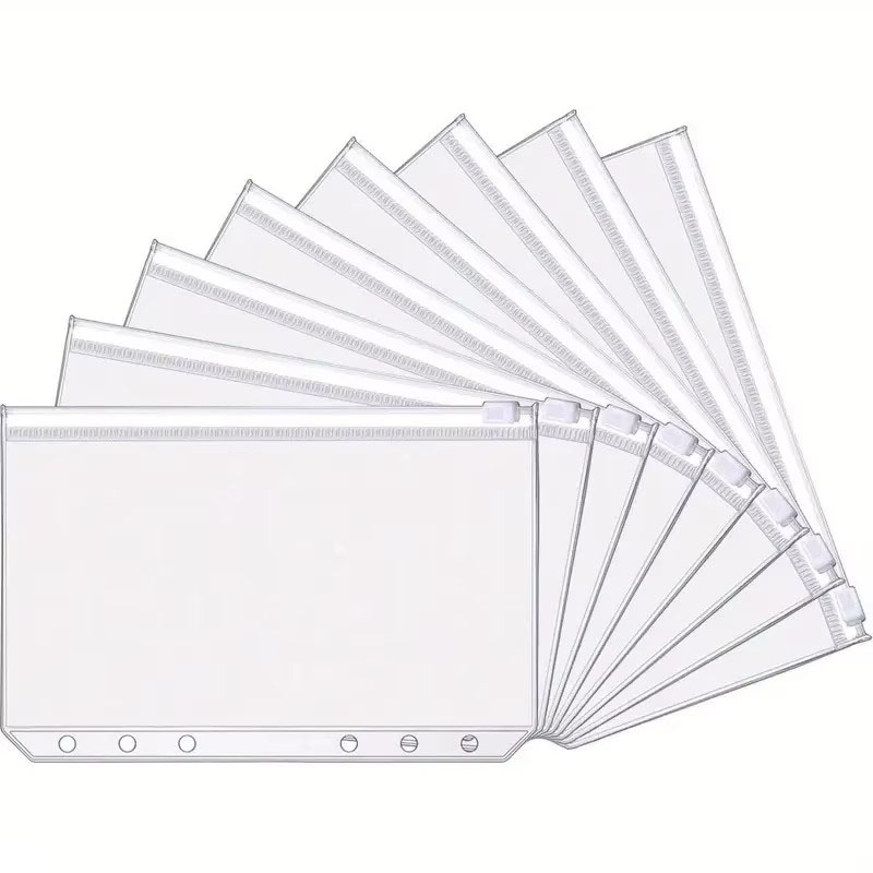 8-48Pcs 6 Holes A6 Binder Pock - Ring Binder Box recension och pris