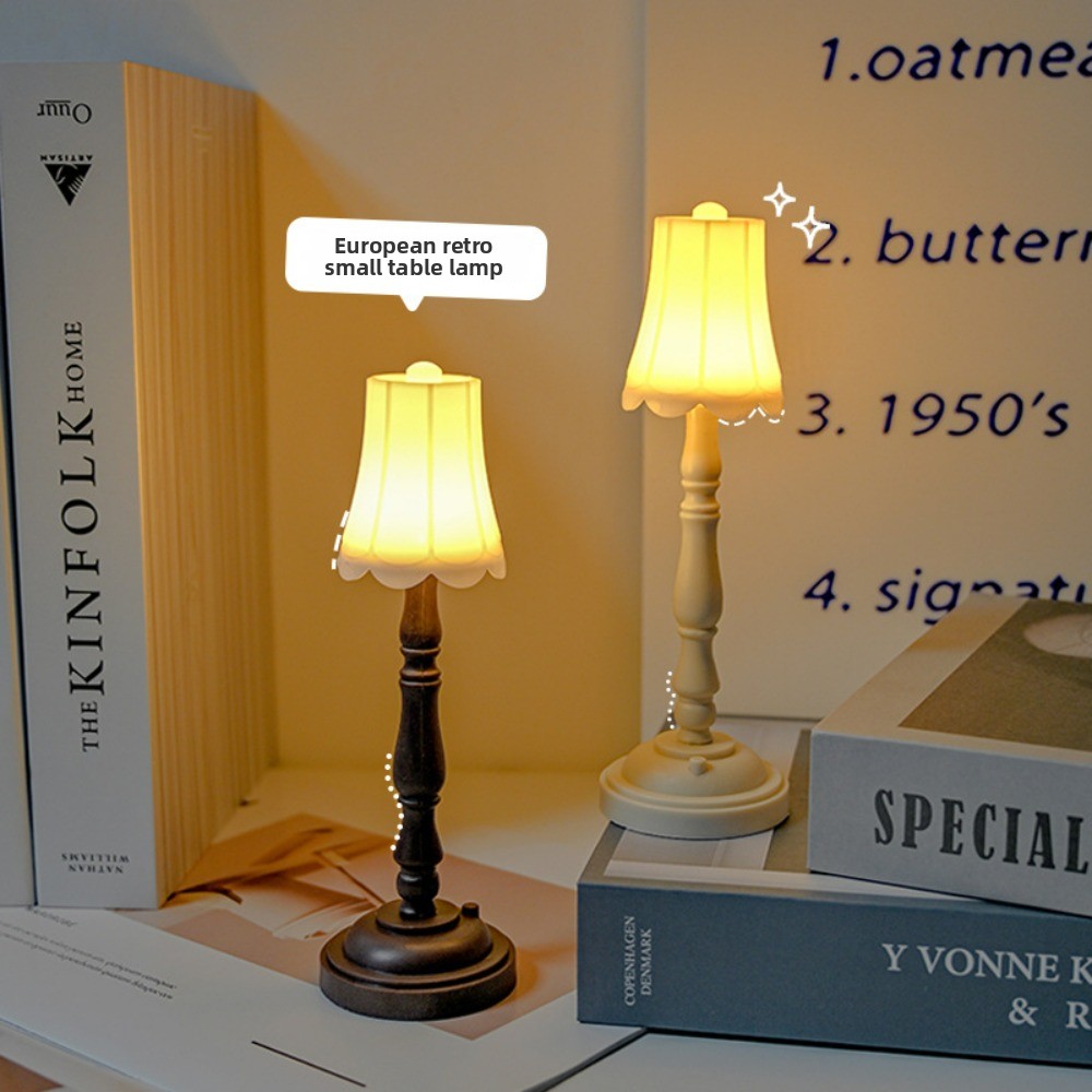 Vintage LED Night Light - Euro - Desk Setup Vintage recension och pris