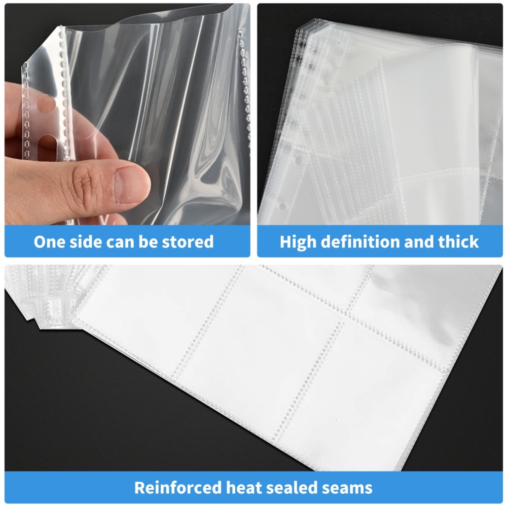 50 Sheets 9 Pocket Single Side - Ring Binder Box recension och pris