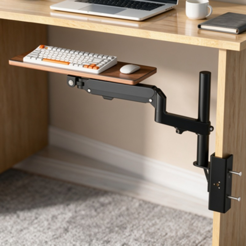 Save Space Under Desk Keyboard - Desk Setup Diy recension och pris