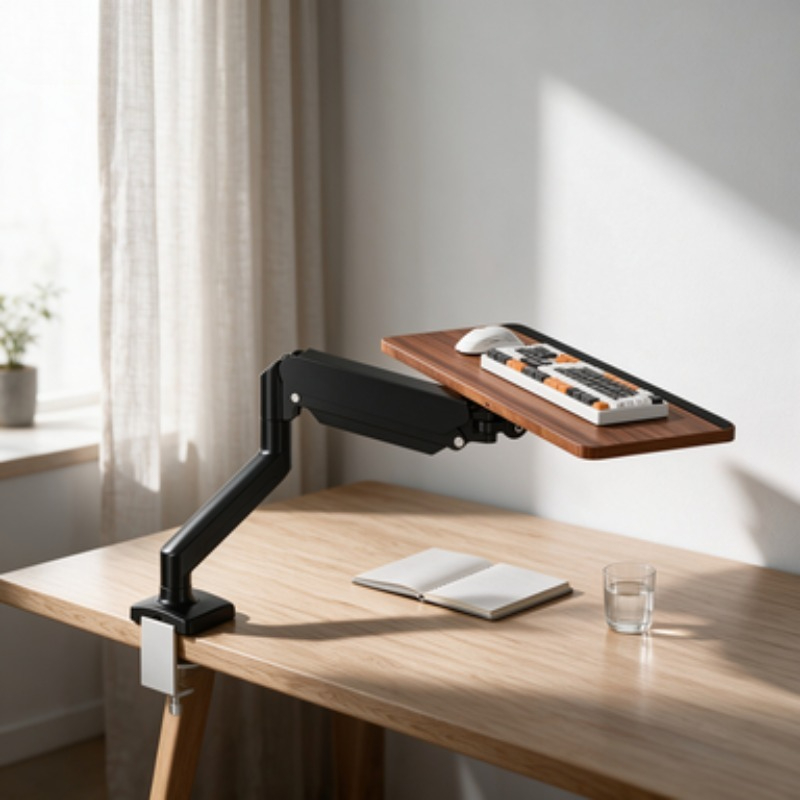 Save Space Under Desk Keyboard - Desk Setup Diy recension och pris
