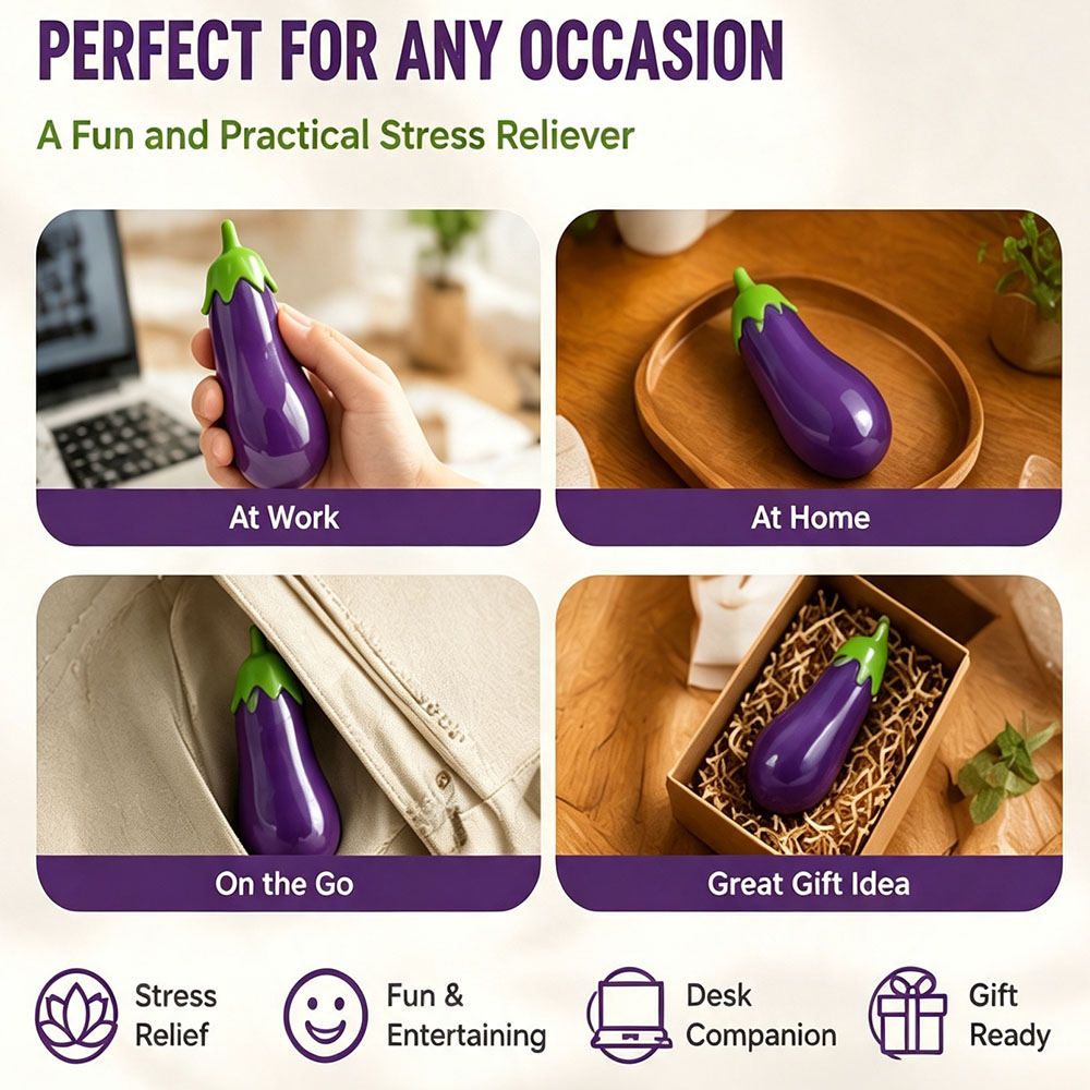Bionic Botanical Eggplant Squi - Desk Setup Natural recension och pris