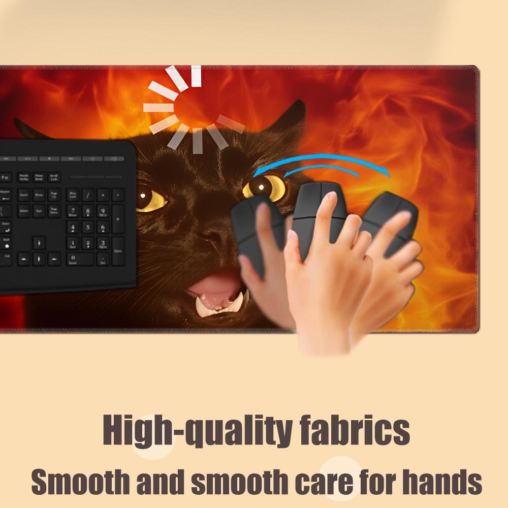 HYBXAXC Office Desk Mat Mouse  - Desk Setup Natural recension och pris
