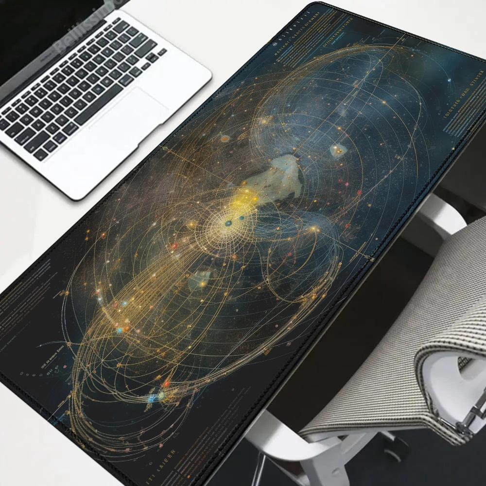 Large Size Planet teclado mous - Desk Setup Keyboard recension och pris