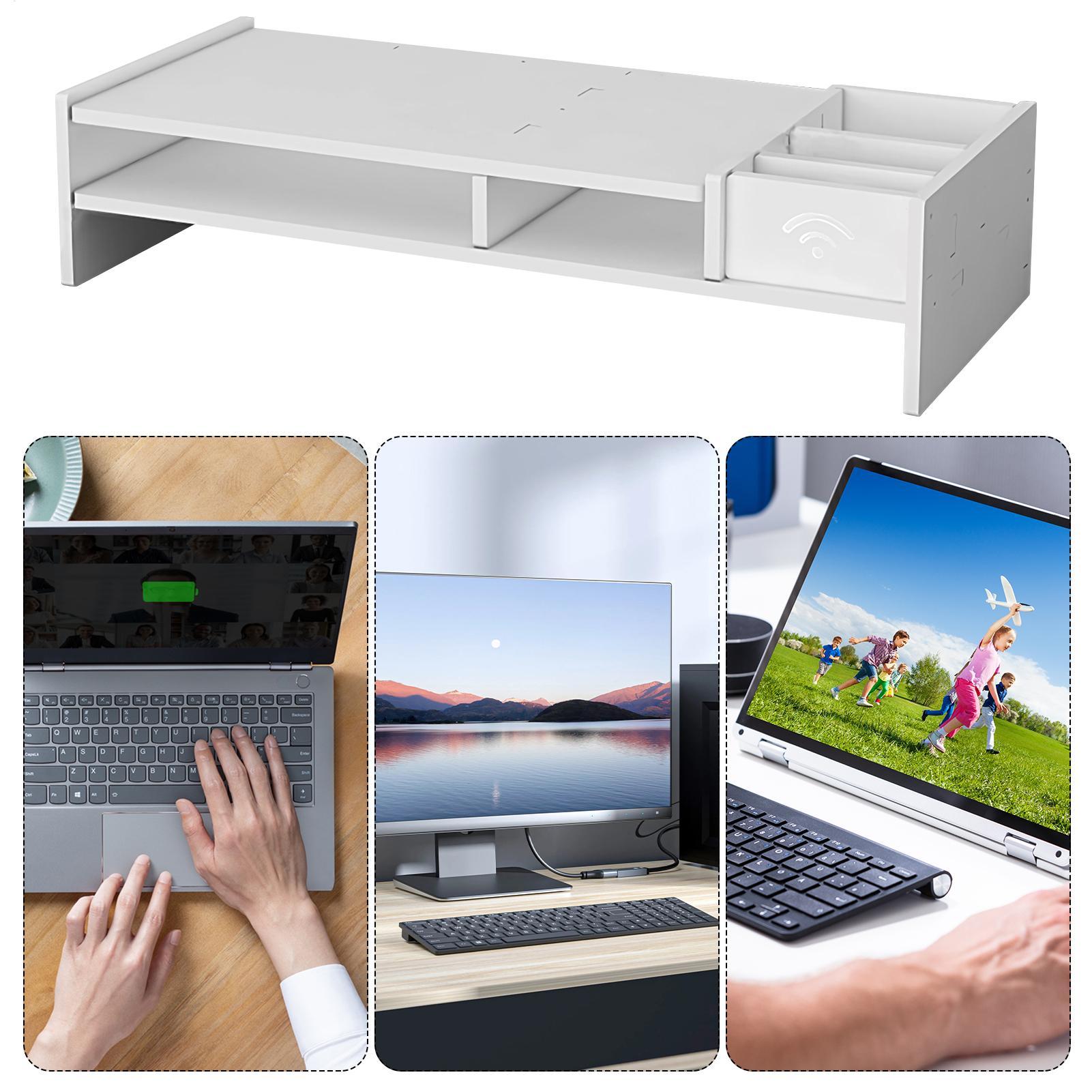 3-Tier Desk Organizer Shelf Fo - Desk Setup Shelf recension och pris