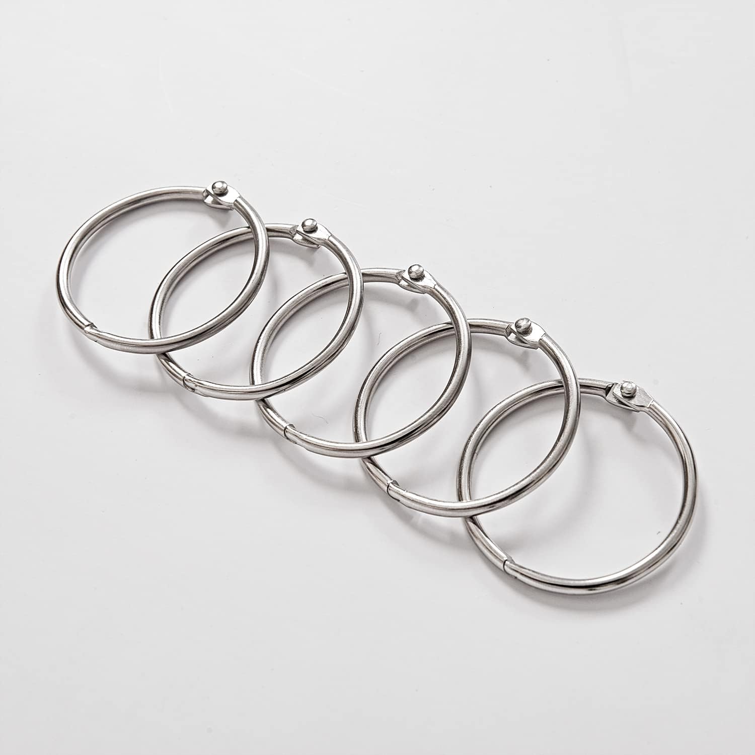 24 Pack Shower Curtain Rings,R - Ring Binder Box recension och pris