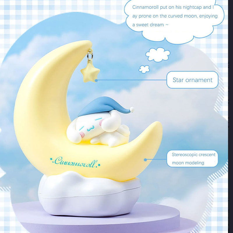 Cinnamoroll Moon Dream LED Nig - Desk Setup Shelf recension och pris