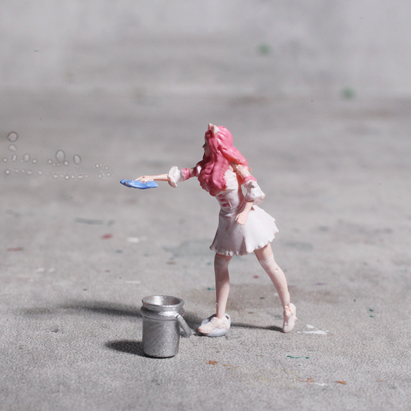 Mini Car Wash and Repair Girl  - Desk Setup Girl recension och pris