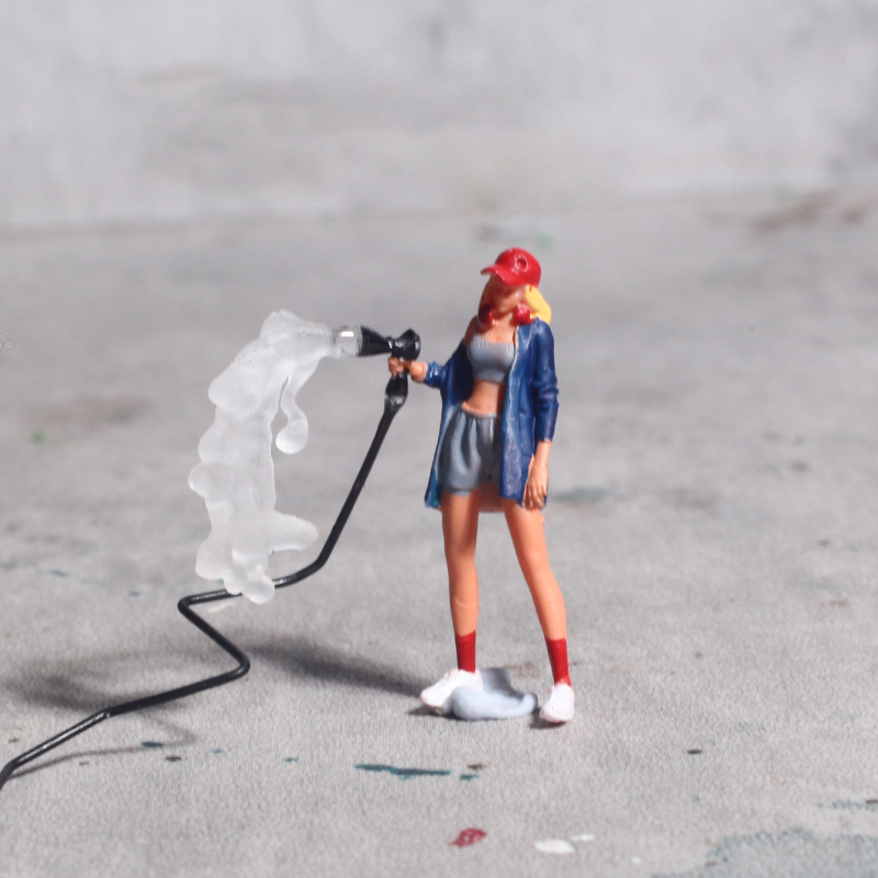 Mini Car Wash and Repair Girl  - Desk Setup Girl recension och pris