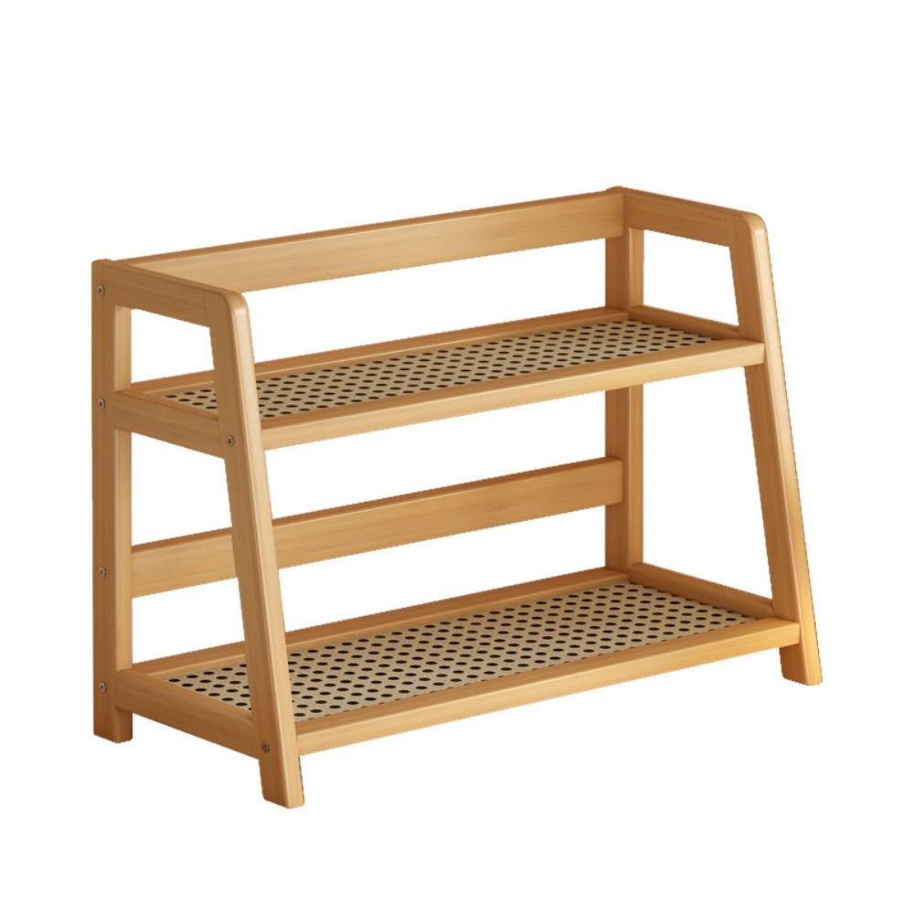 Wooden Storage Shelf for Kitch - Desk Setup Shelf recension och pris