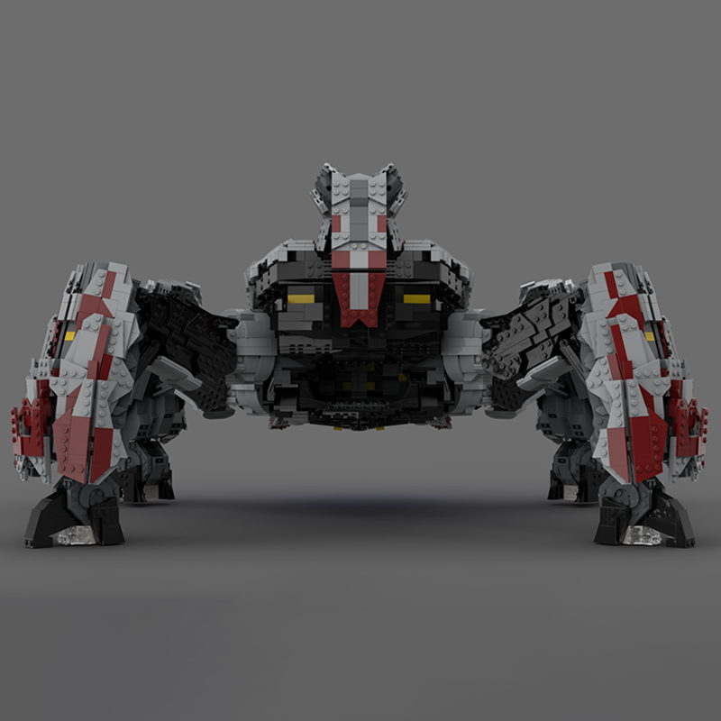 6869pcs MOC Halo Banished Scar - Desk Setup Shelf recension och pris