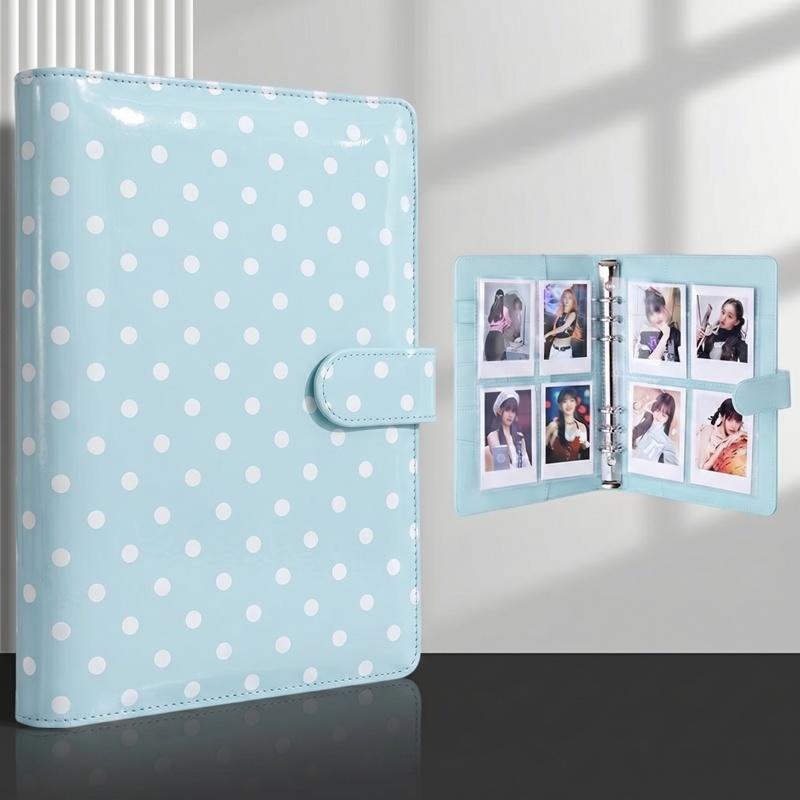 A5 Polka Dot 6 Ring Card Colle - Ring Binder Box recension och pris