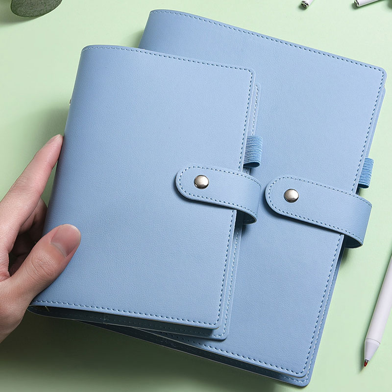 Yiwi Macaroon Color A6/A5 PU L - Ring Binder Box recension och pris