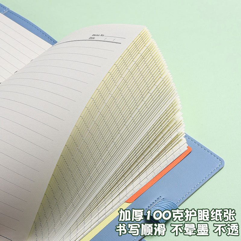 Yiwi Macaroon Color A6/A5 PU L - Ring Binder Box recension och pris