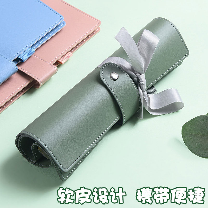 Yiwi Macaroon Color A6/A5 PU L - Ring Binder Box recension och pris