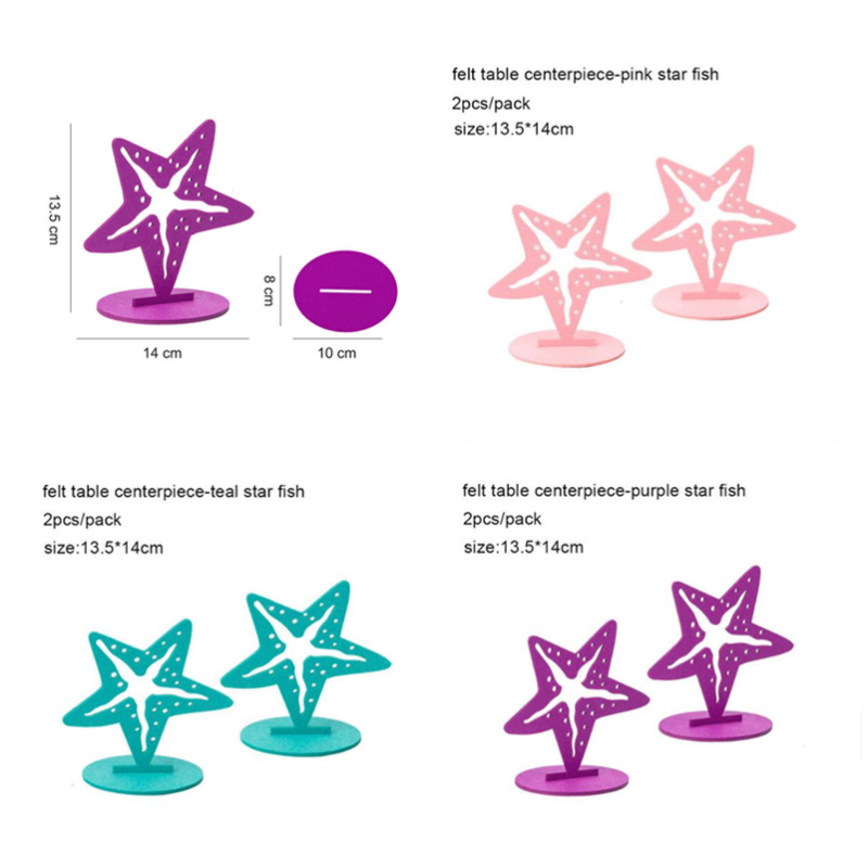 2pcs DIY Mermaid Party Little  - Desk Setup Girl recension och pris