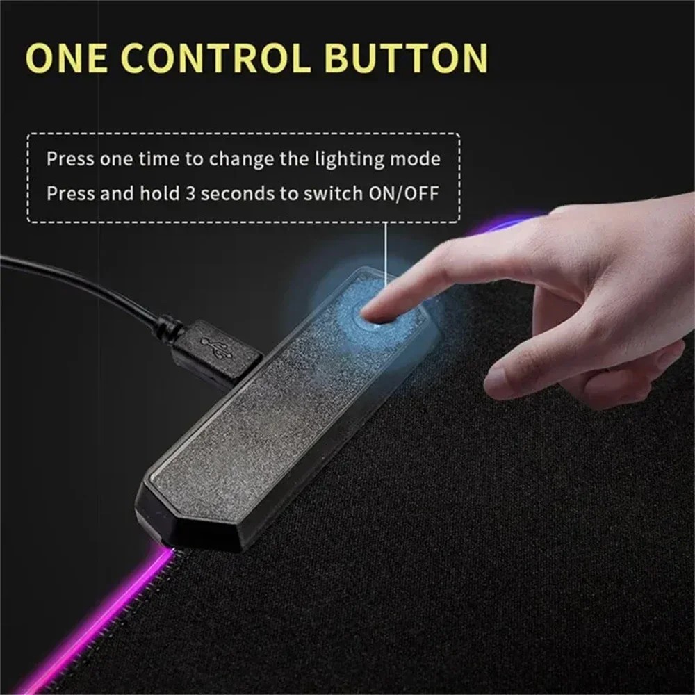 Large DIY RGB Mouse Pad Custom - Desk Setup Diy recension och pris