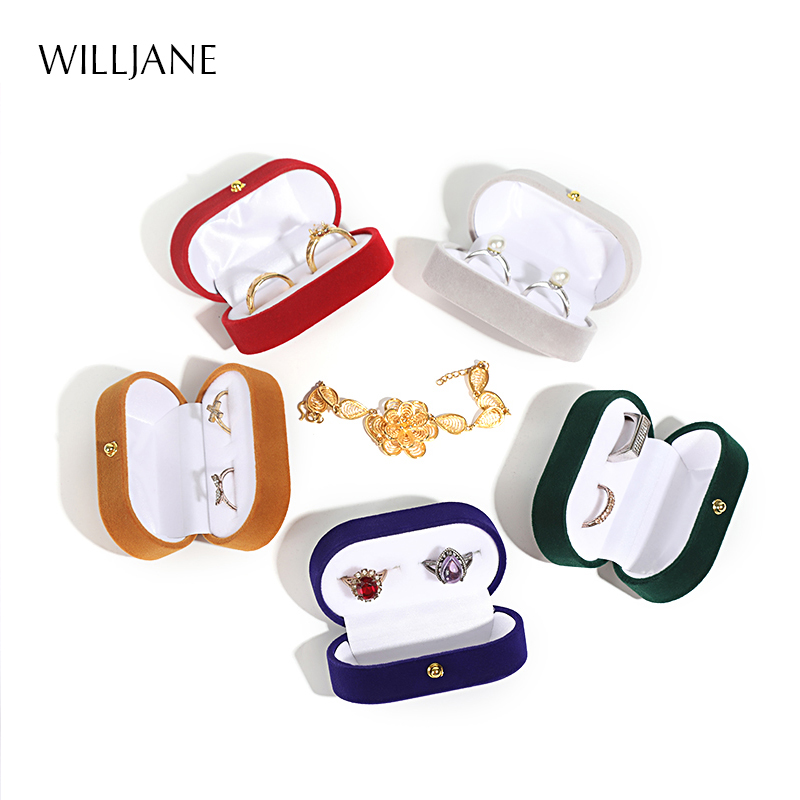 Wedding Ring Packaging Box Ear - Ring Binder Box recension och pris