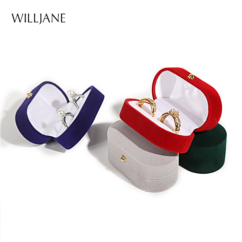 Wedding Ring Packaging Box Ear - Ring Binder Box recension och pris
