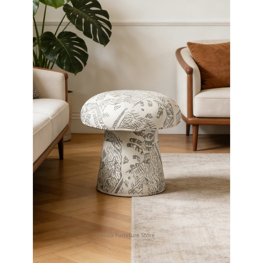 Mushroom Stool for Bedroom Van - Desk Setup Girl recension och pris