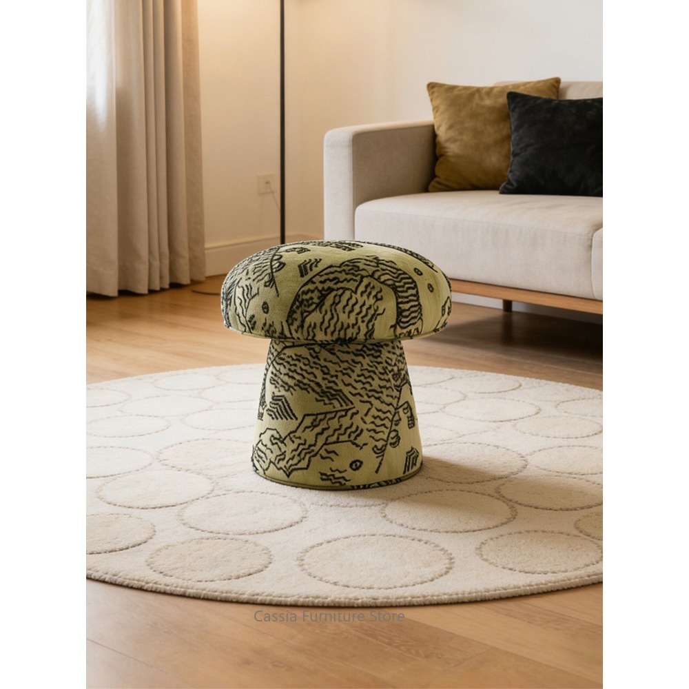 Mushroom Stool for Bedroom Van - Desk Setup Girl recension och pris