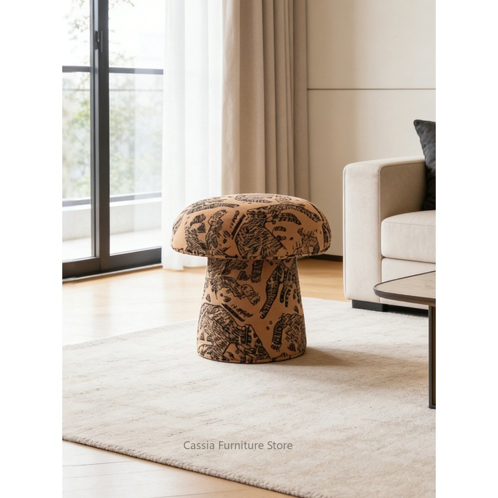 Mushroom Stool for Bedroom Van - Desk Setup Girl recension och pris