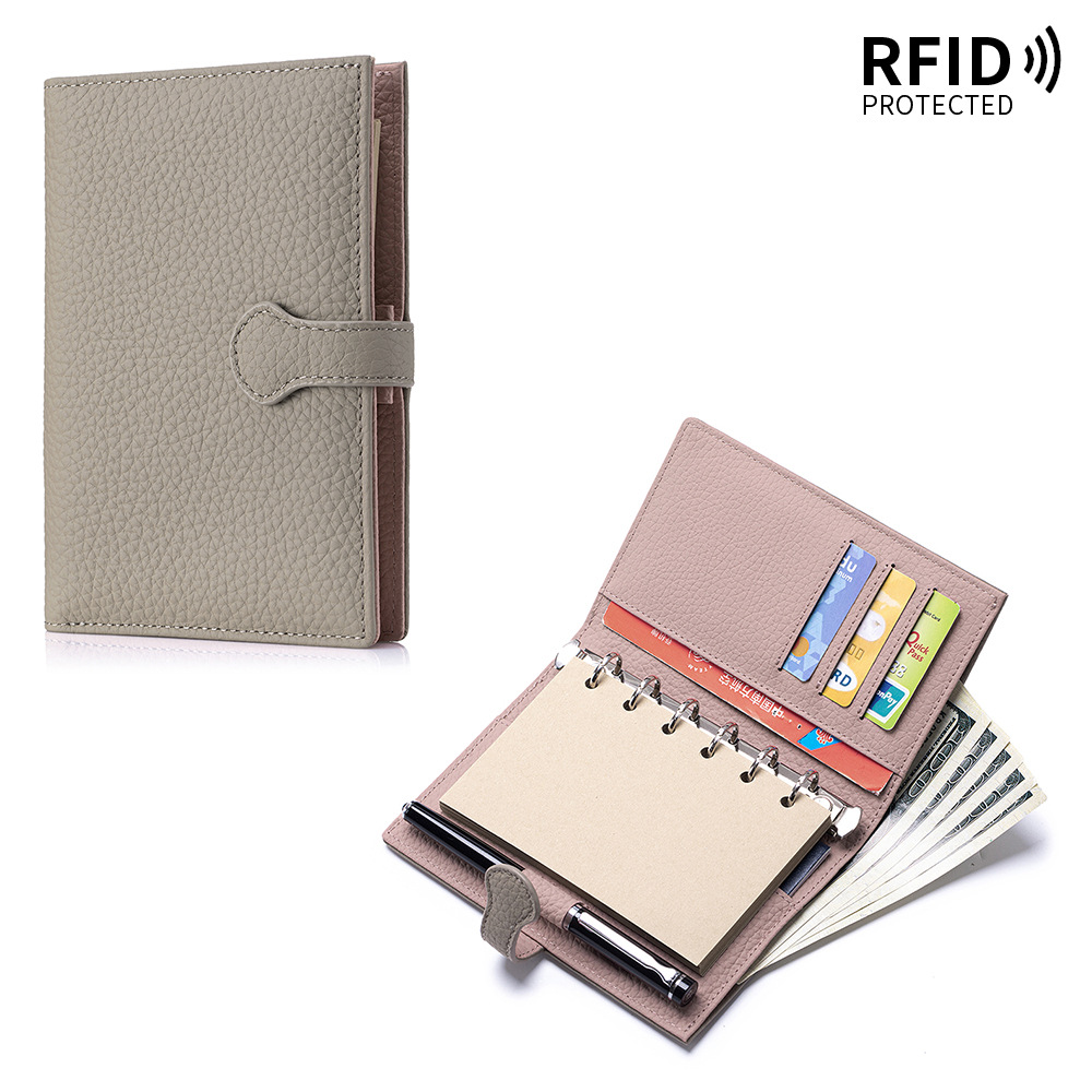 A7 Genuine Leather Refillable  - Ring Binder Box recension och pris